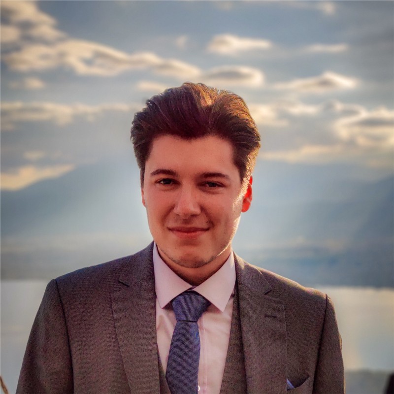 Portrait of Christos Fragkathoulas